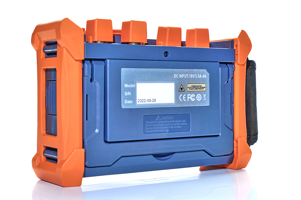 Оптический рефлектометр KIWI-7444 (SM.1310/1550/1650, 42/40/39dB) с фильтром