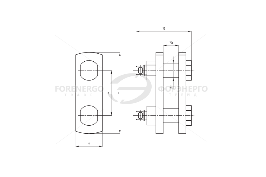 Звено промежуточное двойное 2ПР-21-1